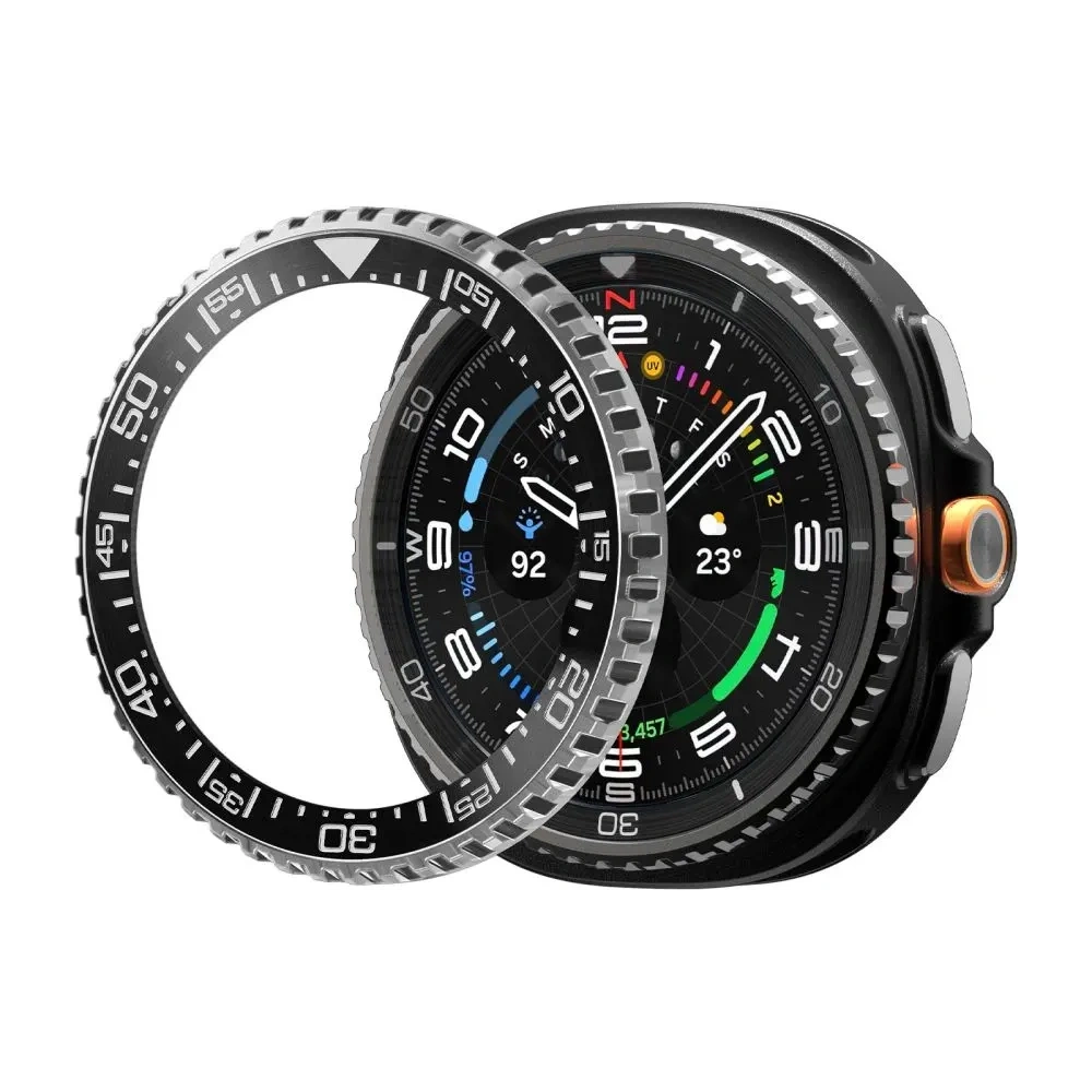 Nakładka Spigen Bezel Tune Pro Diver do Samsung Galaxy Watch 8 Classic 46mm Black