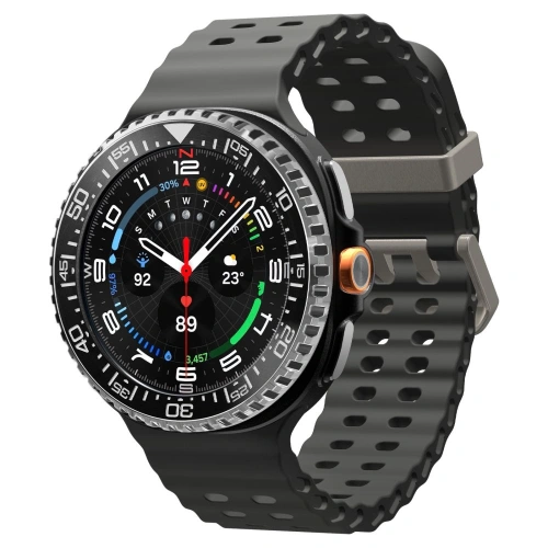 Nakładka Spigen Bezel Tune Pro Diver do Samsung Galaxy Watch 8 Classic 46mm Black