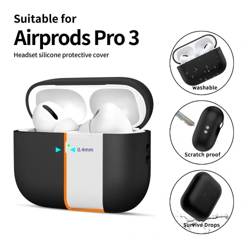 Etui Tech-Protect Silicone do Apple AirPods Pro 3 Black