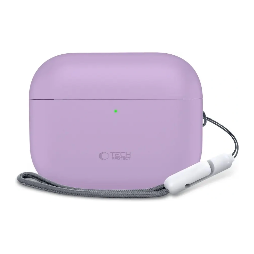 Etui Tech-Protect Silicone do Apple AirPods Pro 3 Lavender