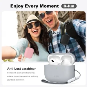 Etui Tech-Protect Silicone do Apple AirPods Pro 3 Lavender