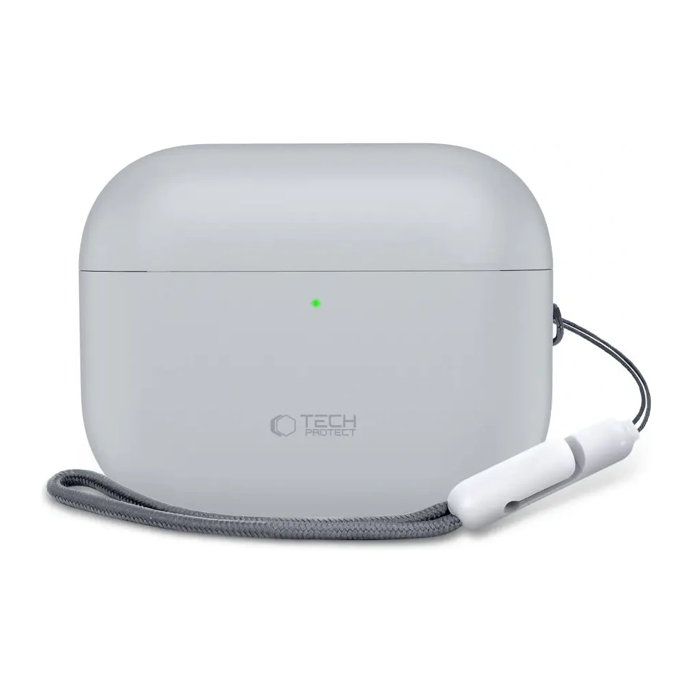 Etui Tech-Protect Silicone do Apple AirPods Pro 3 Crayon Grey