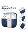 Etui Tech-Protect Silicone do Apple AirPods Pro 3 Navy Blue