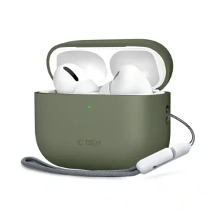 Etui Tech-Protect Silicone do Apple AirPods Pro 3 Olive Green