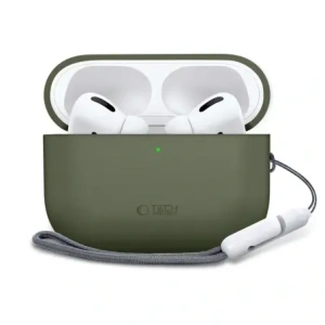 Etui Tech-Protect Silicone do Apple AirPods Pro 3 Olive Green