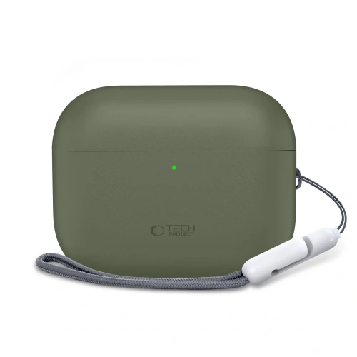 Etui Tech-Protect Silicone do Apple AirPods Pro 3 Olive Green