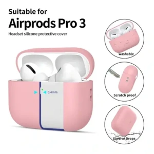 Etui Tech-Protect Silicone do Apple AirPods Pro 3 Dusty Pink