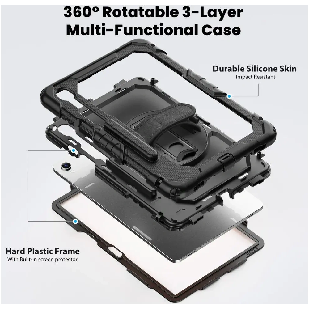 Etui Tech-Protect Solid do Samsung Galaxy Tab S11 11.0 X730 / X736b Black