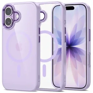 Etui Tech-Protect MagMat MagSafe do Apple iPhone 17 Lavender/clear