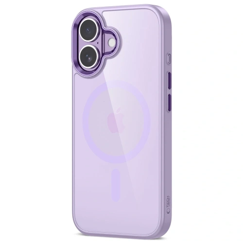 Etui Tech-Protect MagMat MagSafe do Apple iPhone 17 Lavender/clear
