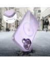 Etui Tech-Protect MagMat MagSafe do Apple iPhone 17 Lavender/clear