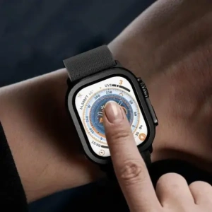 Szkło hartowane Tech-Protect Glass Ring do Apple Watch Ultra 1 / 2 / 3 49mm Titanium [2 PACK]