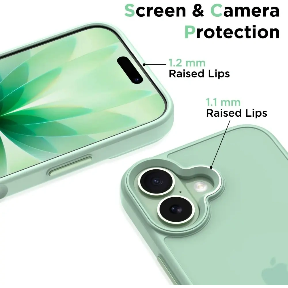 Etui Tech-Protect MagMat do Apple iPhone 17 Matte Sage