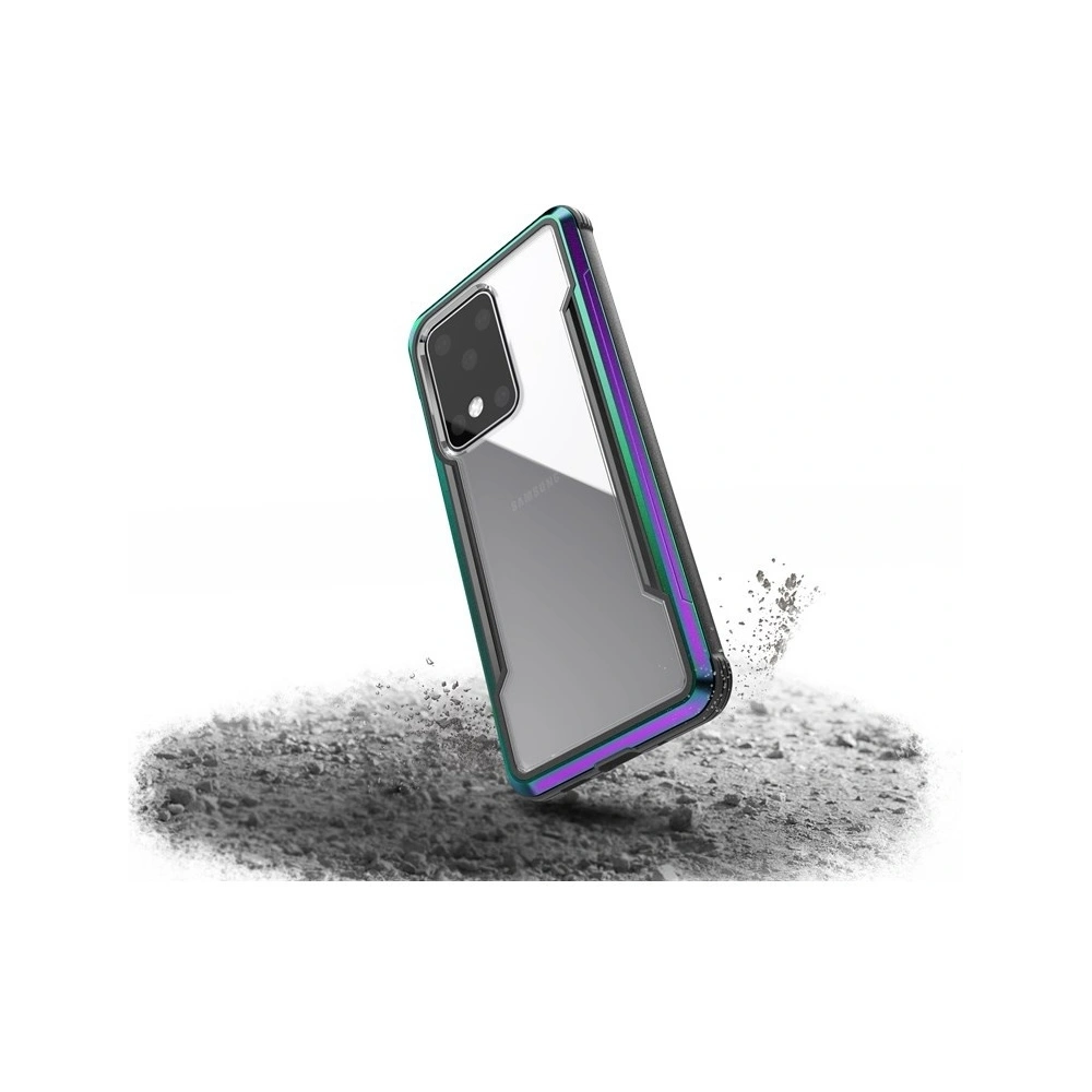 Hurtownia GSM - Hliníkové etui X-Doria Defense Shield Samsung Galaxy S20 Ultra (Test pádu 3m) (Iridescent) - XDR061IRI - {ean13} - Hurt