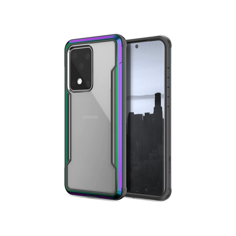 Hurtownia GSM - Hliníkové etui X-Doria Defense Shield Samsung Galaxy S20 Ultra (Test pádu 3m) (Iridescent) - XDR061IRI - {ean13} - Hurt