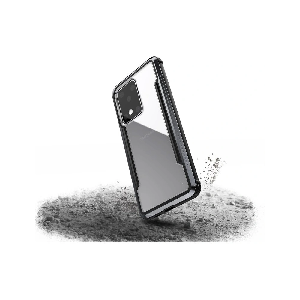 Hurtownia GSM - Etui hliníkové X-Doria Defense Shield Samsung Galaxy S20 Ultra (Test pádu 3m) (Černá) - XDR062BLK - {ean13} - Hurt