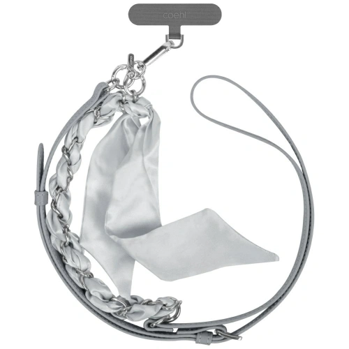 Uniwersalna smycz do telefonu 2w1 UNIQ Coehl Caryne szary