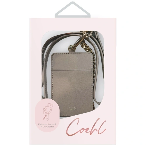 Uniwersalna smycz do telefonu 3w1 UNIQ Coehl Caryne z portfelem na karty pebble