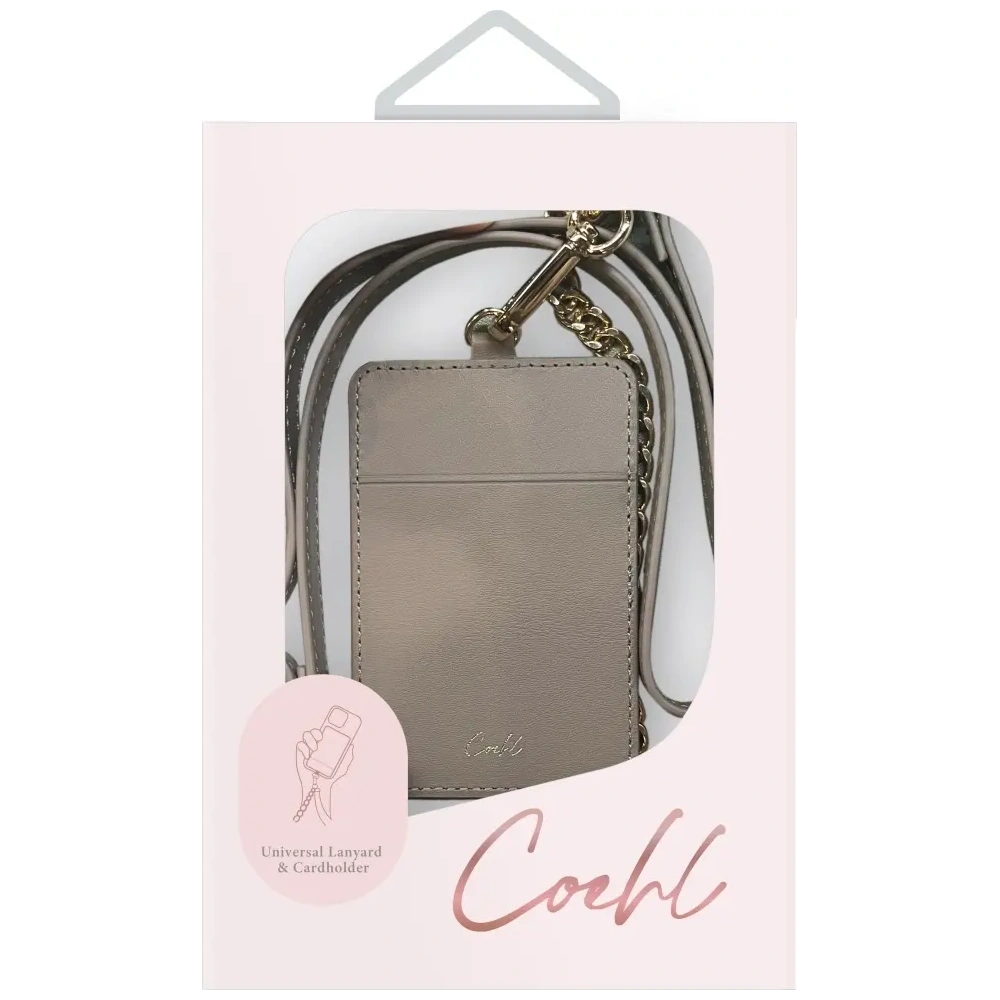 Uniwersalna smycz do telefonu 3w1 UNIQ Coehl Caryne z portfelem na karty pebble