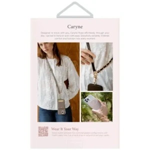 Uniwersalna smycz do telefonu 3w1 UNIQ Coehl Caryne z portfelem na karty pebble