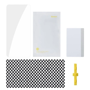 Baseus 2x folia ochronna na cały ekran 0,15 mm do Xiaomi Redmi K40/K40 Pro Transparent (SGMIK40-02)