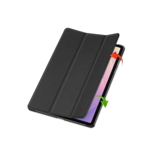 Etui z klapką Bizon Case Tab Croc do Samsung Galaxy Tab S11 Ultra czarne