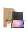 Etui z klapką Bizon Case Tab Croc do Samsung Galaxy Tab S11 Ultra czarne