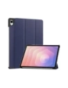 Etui z klapką Bizon Case Tab Croc do Samsung Galaxy Tab S11 Ultra granatowe