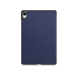 Etui z klapką Bizon Case Tab Croc do Samsung Galaxy Tab S11 Ultra granatowe