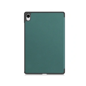 Etui z klapką Bizon Case Tab Croc do Samsung Galaxy Tab S11 Ultra ciemnozielone