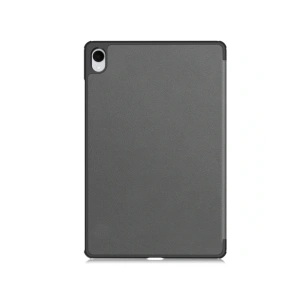 Etui z klapką Bizon Case Tab Croc do Samsung Galaxy Tab S11 Ultra szare