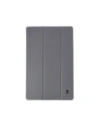 Etui z klapką Bizon Case Tab Croc do Samsung Galaxy Tab S11 Ultra szare