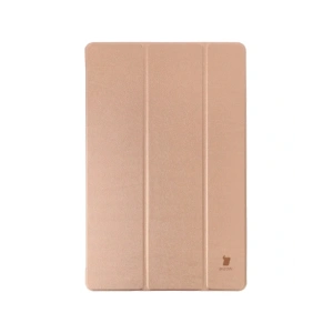 Etui z klapką Bizon Case Tab Croc do Samsung Galaxy Tab S11 Ultra różowozłote