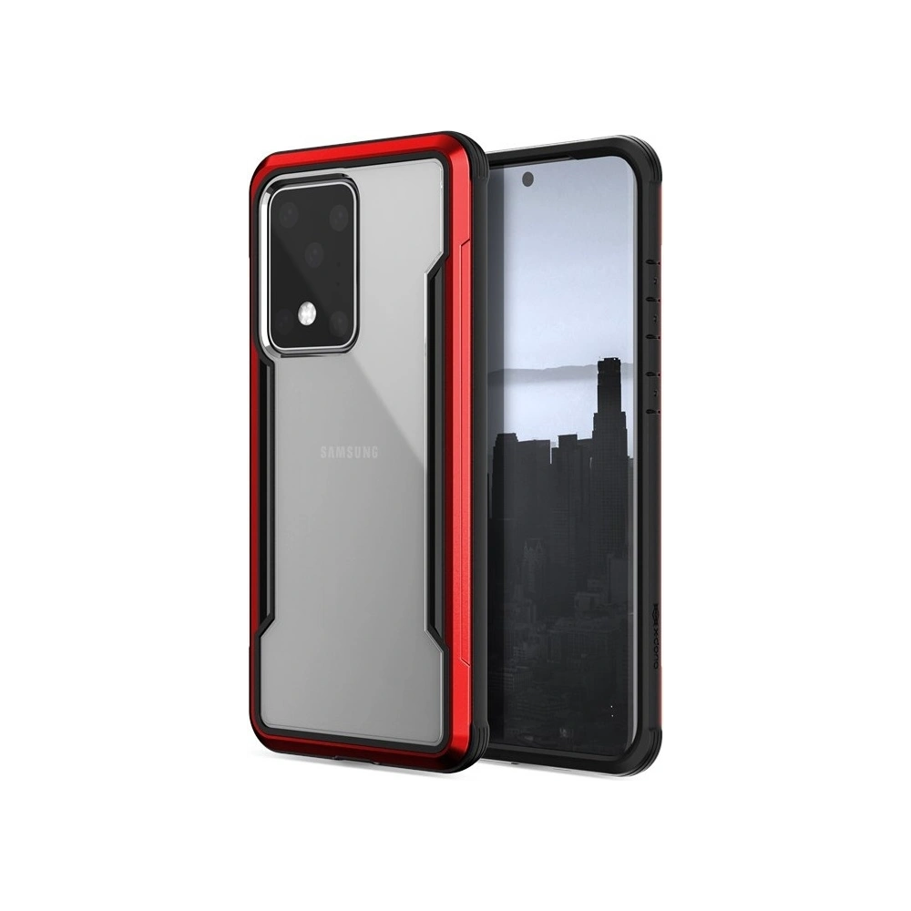 Wholesale X-Doria Defense Shield - Aluminum Case for Samsung Galaxy S20 Ultra (Drop test 3m) (Red) - XDR063RED - {ean13} - Hurt