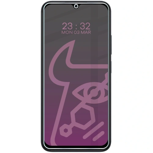 Prywatyzujące szkło hybrydowe Bizon Glass Mule Shadow do Xiaomi Redmi 15C 5G matowe