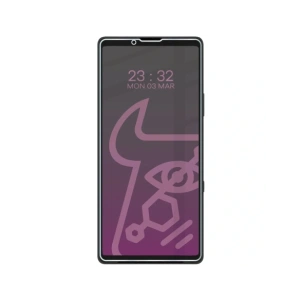 Prywatyzujące szkło hybrydowe Bizon Glass Mule Shadow do Sony Xperia 10 VII matowe