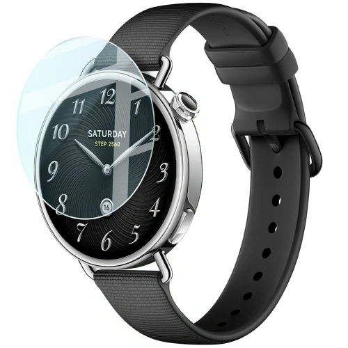 Szkło hartowane na ekran Bizon Glass Watch Clear do Xiaomi Watch S4 41mm