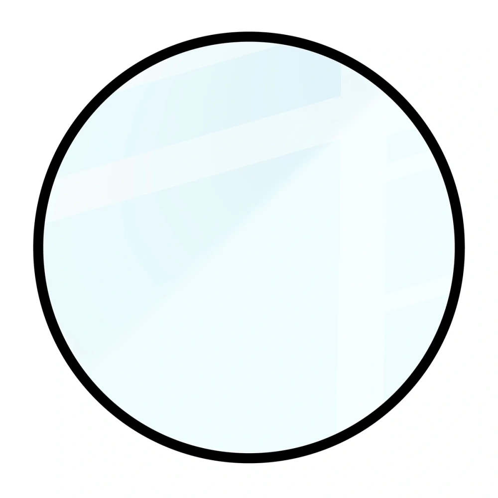 Szkło hybrydowe Bizon Glass Watch Edge Hybrid dla Huawei Watch GT6 41mm czarne