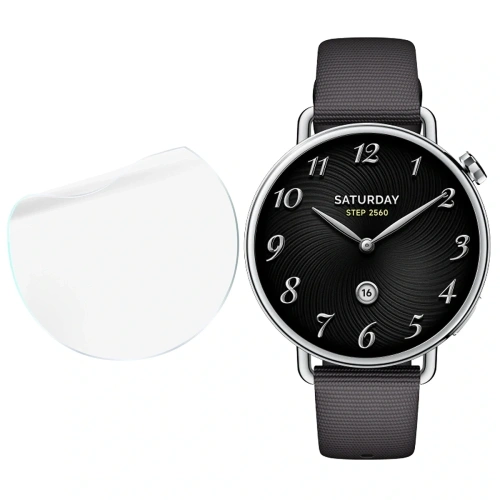 Folia hydrożelowa na ekran Bizon Glass Watch Hydrogel do Xiaomi Watch S4 41mm