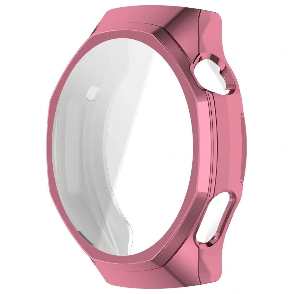 Etui z osłoną ekranu Bizon Case Watch Felipe do Huawei Watch GT6 Pro 46mm różowe