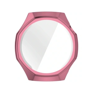 Etui z osłoną ekranu Bizon Case Watch Felipe do Huawei Watch GT6 Pro 46mm różowe