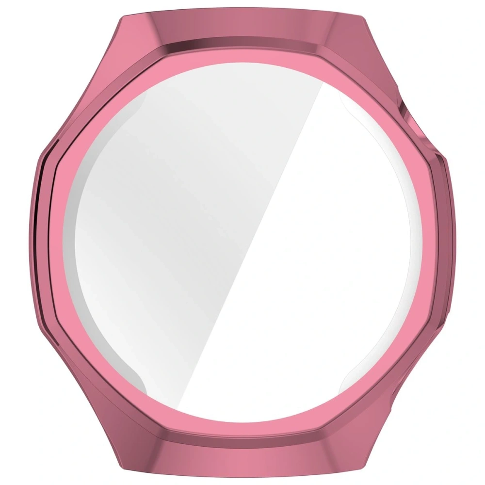 Etui z osłoną ekranu Bizon Case Watch Felipe do Huawei Watch GT6 Pro 46mm różowe