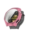 Etui z osłoną ekranu Bizon Case Watch Felipe do Huawei Watch GT6 Pro 46mm różowe