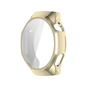 Etui z osłoną ekranu Bizon Case Watch Felipe do Huawei Watch GT6 Pro 46mm złote