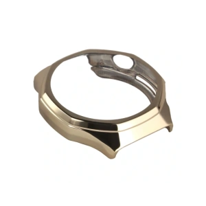 Etui z osłoną ekranu Bizon Case Watch Felipe do Huawei Watch GT6 Pro 46mm złote