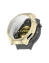 Etui z osłoną ekranu Bizon Case Watch Felipe do Huawei Watch GT6 Pro 46mm złote