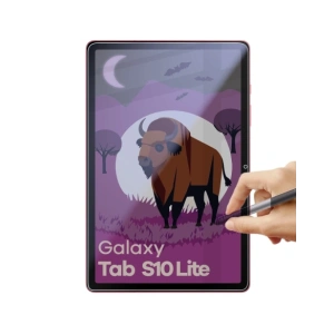 Prywatyzujące szkło hybrydowe Bizon Glass Tab Mule Shadow do Samsung Galaxy Tab S10 Lite matowe