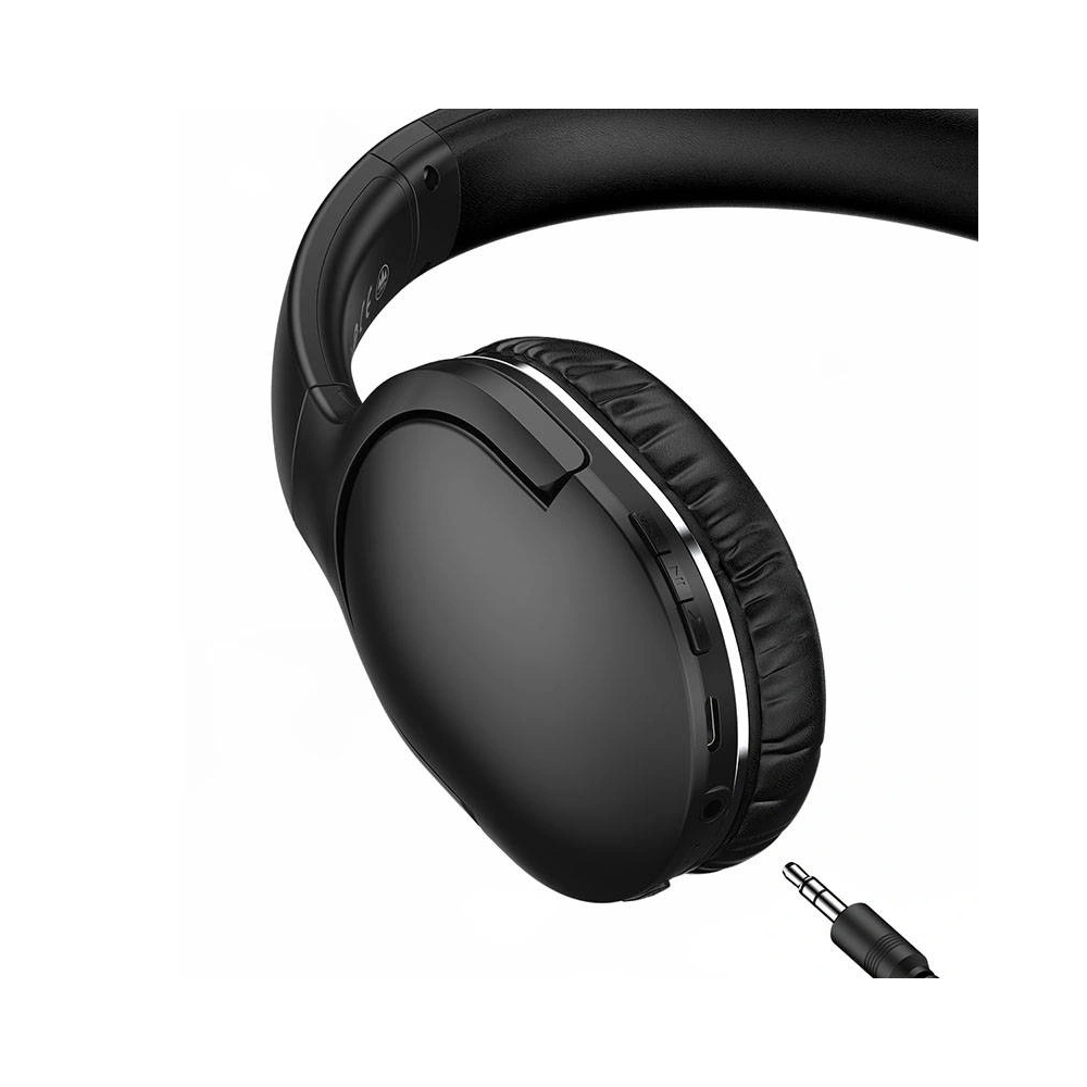 Bezprzewodowe słuchawki nauszne Baseus Encok D02 Pro Bluetooth 5.3 (czarne)