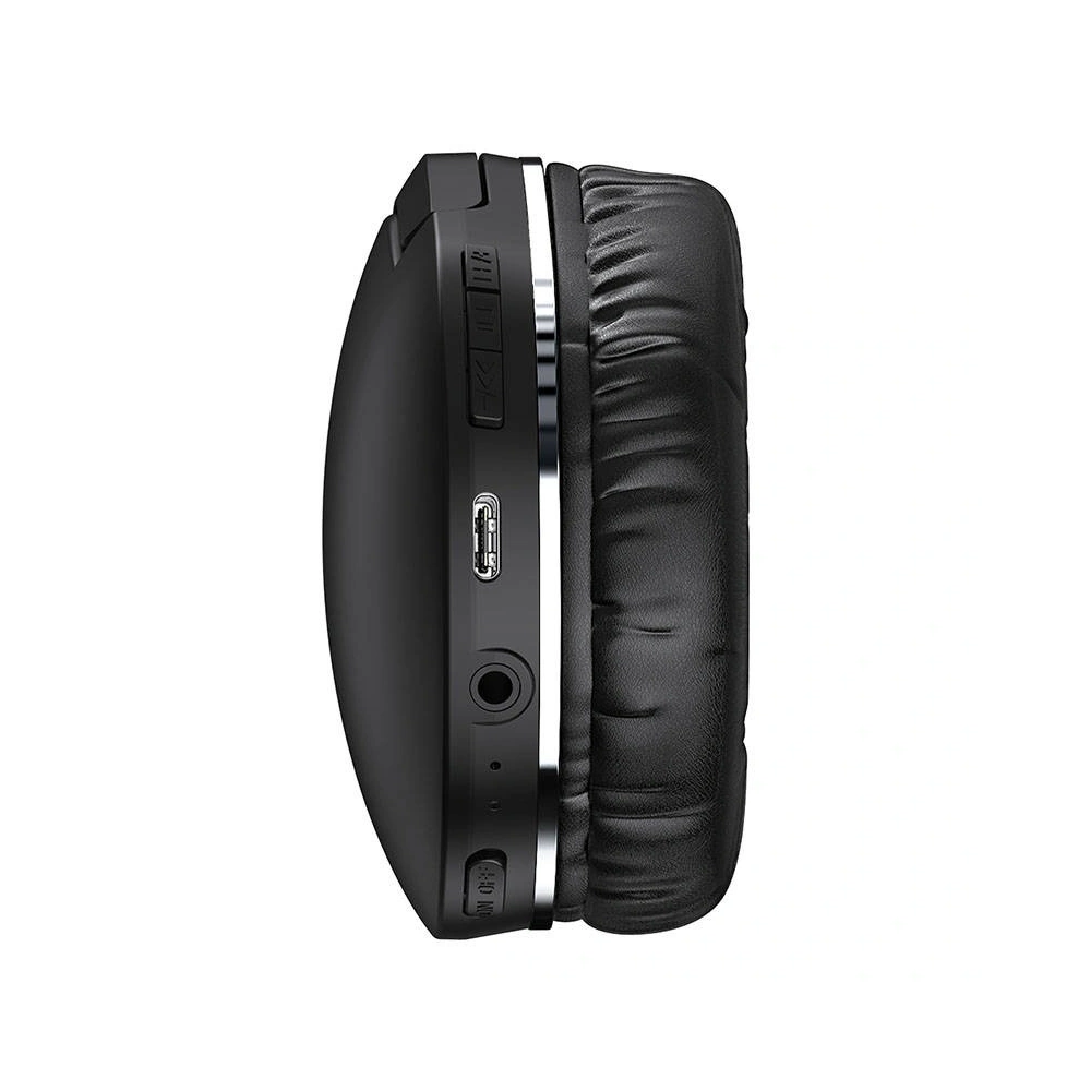 Bezprzewodowe słuchawki nauszne Baseus Encok D02 Pro Bluetooth 5.3 (czarne)