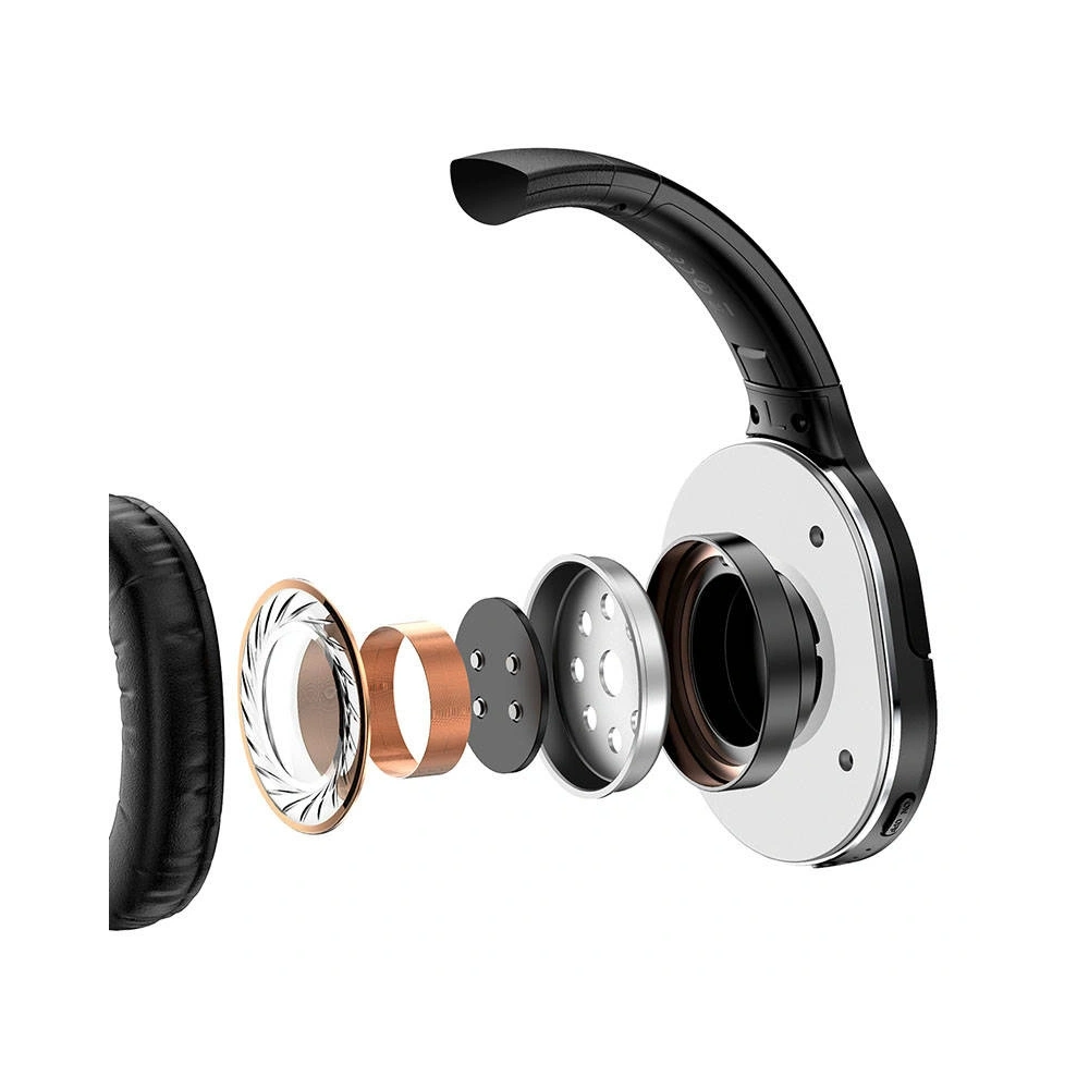 Bezprzewodowe słuchawki nauszne Baseus Encok D02 Pro Bluetooth 5.3 (czarne)